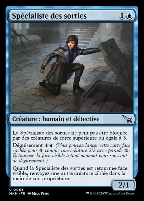 Spécialiste des sorties