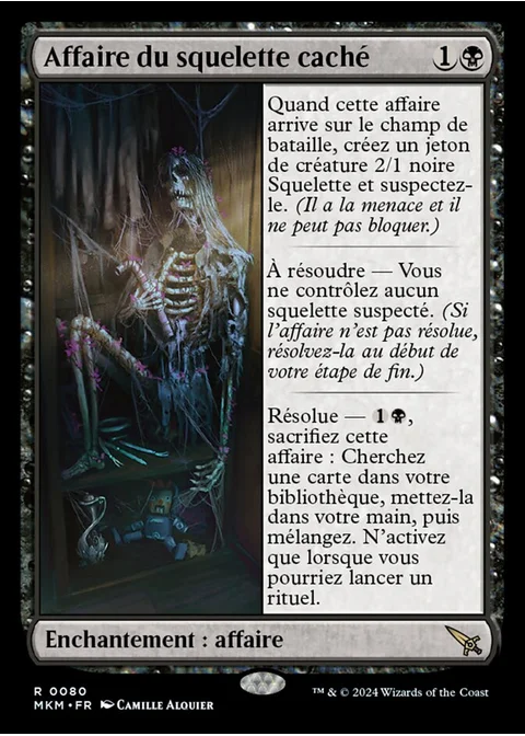 Affaire du squelette caché