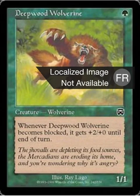 Glouton de Bois profond