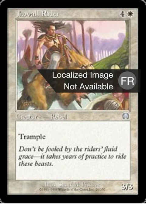 Chevaucheur de jhovall