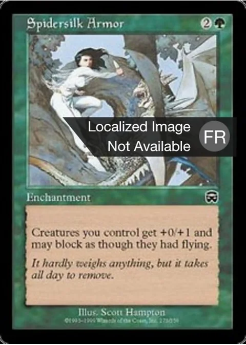 Armure en toile d'araignée