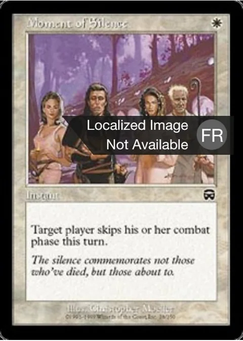 Moment de silence