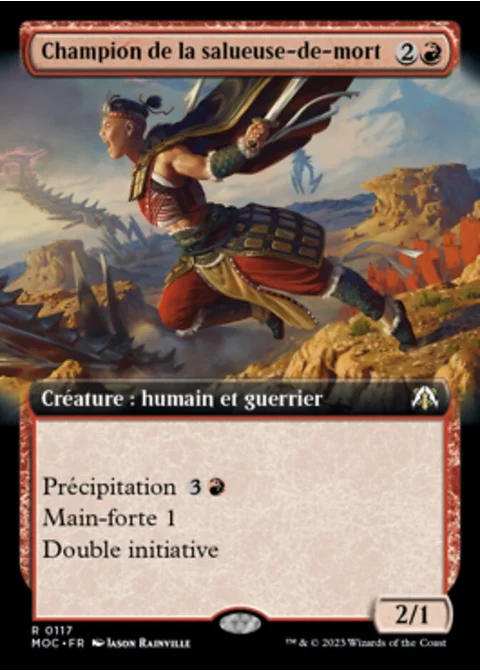 Champion de la salueuse-de-mort