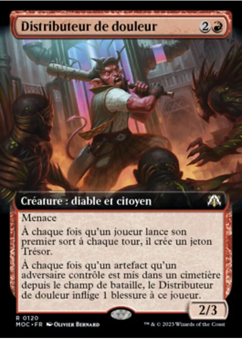 Distributeur de douleur