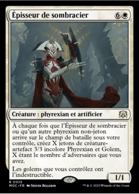 Épisseur de sombracier