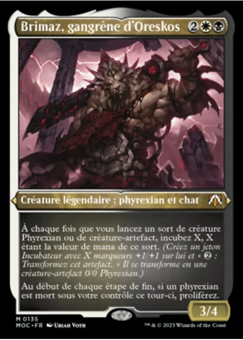 Brimaz, gangrène d'Oreskos