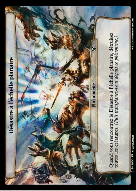 Désastre à l'échelle planaire