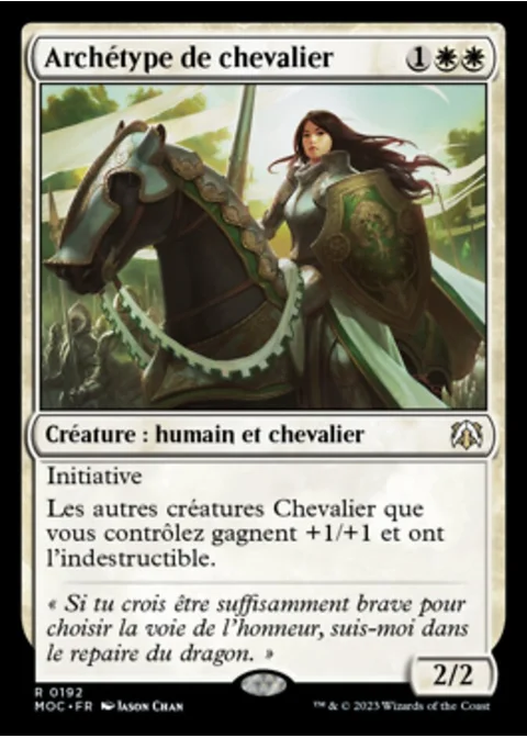 Archétype de chevalier