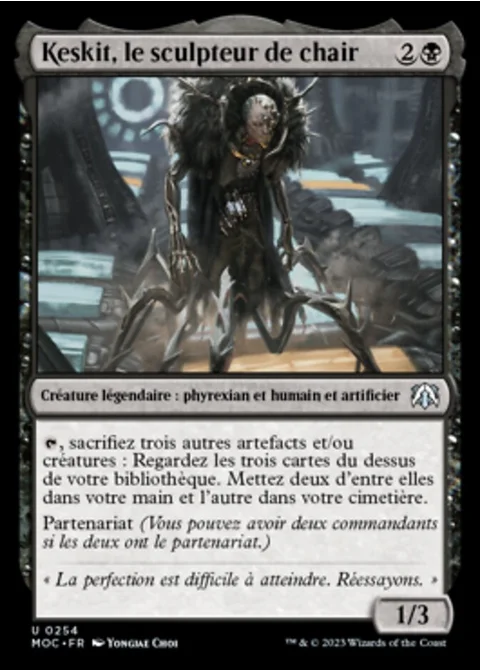 Keskit, le sculpteur de chair