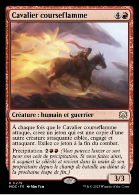 Cavalier courseflamme