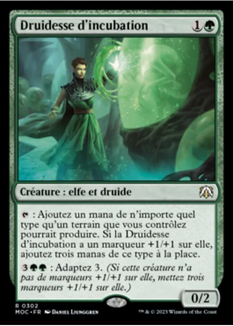 Druidesse d'incubation