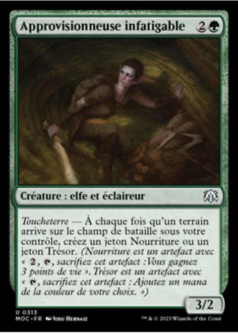 Approvisionneuse infatigable