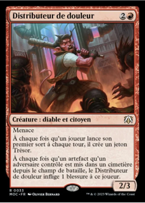 Distributeur de douleur