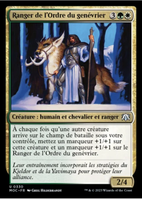 Ranger de l'Ordre du genévrier