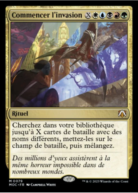 Commencer l'invasion