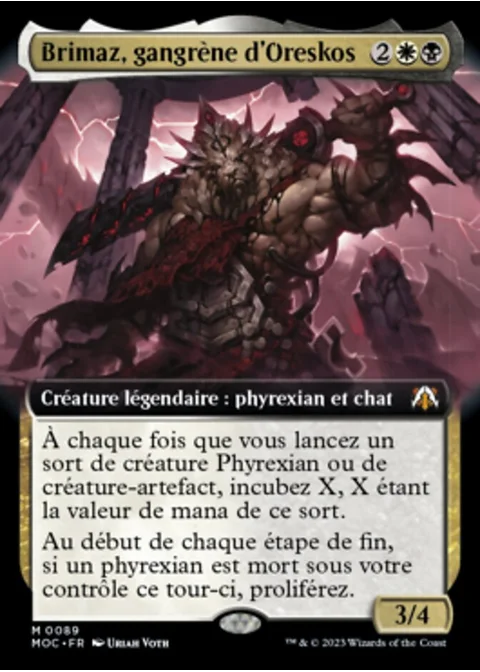 Brimaz, gangrène d'Oreskos