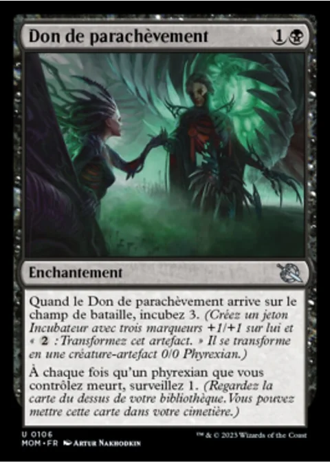 Don de parachèvement