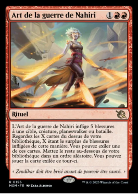 Art de la guerre de Nahiri