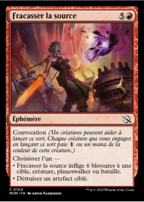 Fracasser la source