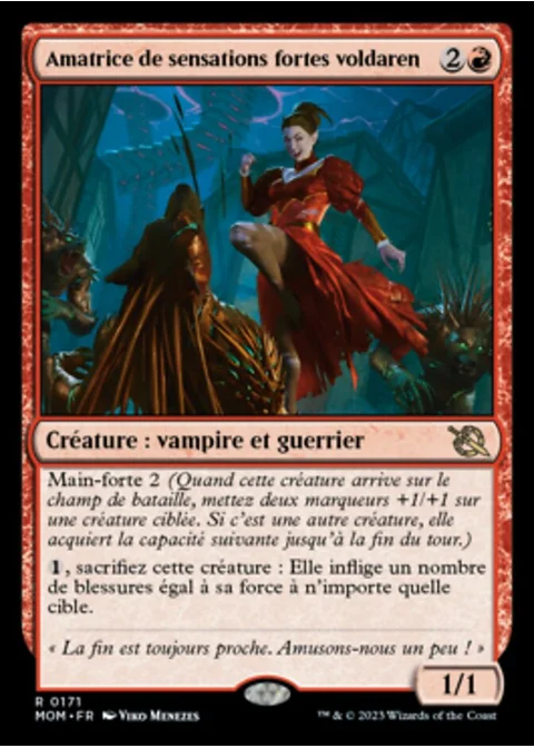 Amatrice de sensations fortes voldaren