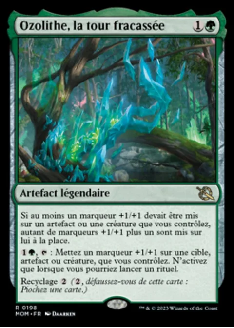 Ozolithe, la tour fracassée