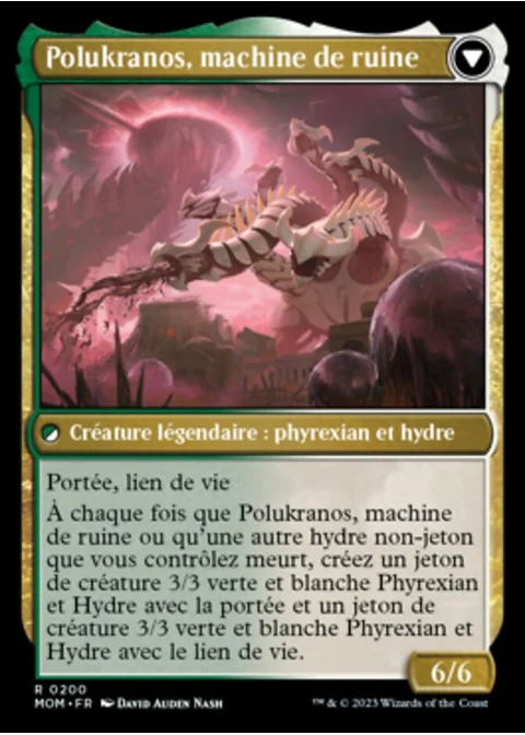 Polukranos, machine de ruine