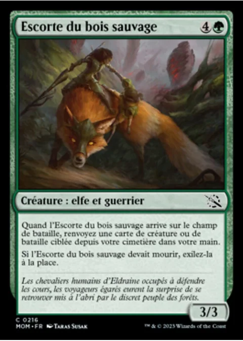 Escorte du bois sauvage