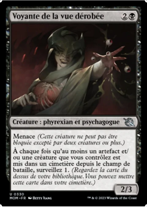 Voyante de la vue dérobée