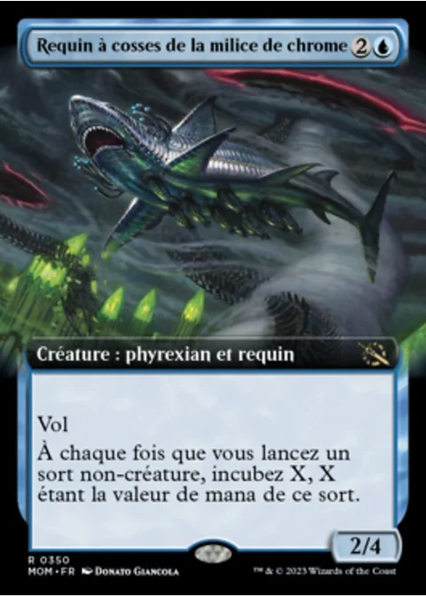 Requin à cosses de la milice de chrome