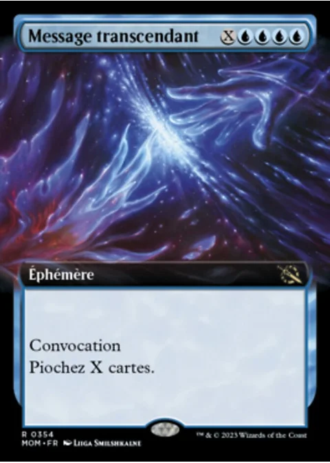 Message transcendant