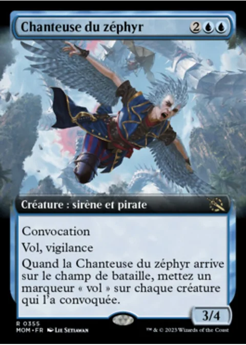 Chanteuse du zéphyr