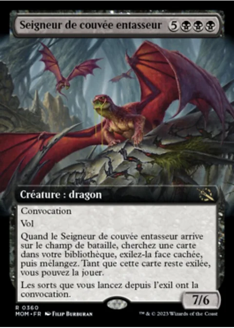 Seigneur de couvée entasseur