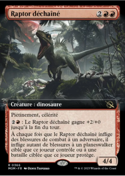 Raptor déchaîné