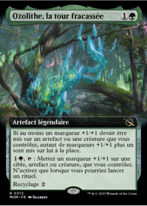 Ozolithe, la tour fracassée