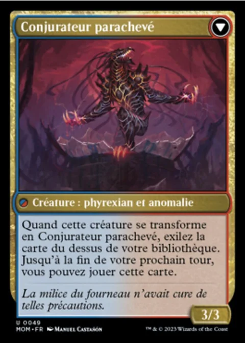 Conjurateur parachevé