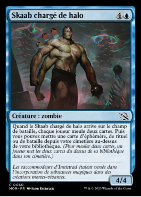 Skaab chargé de halo