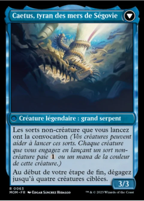 Caetus, tyran des mers de Ségovie