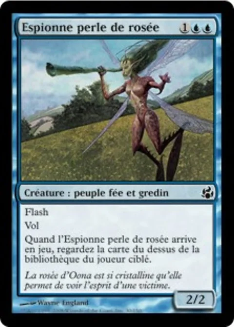 Espionne perle de rosée