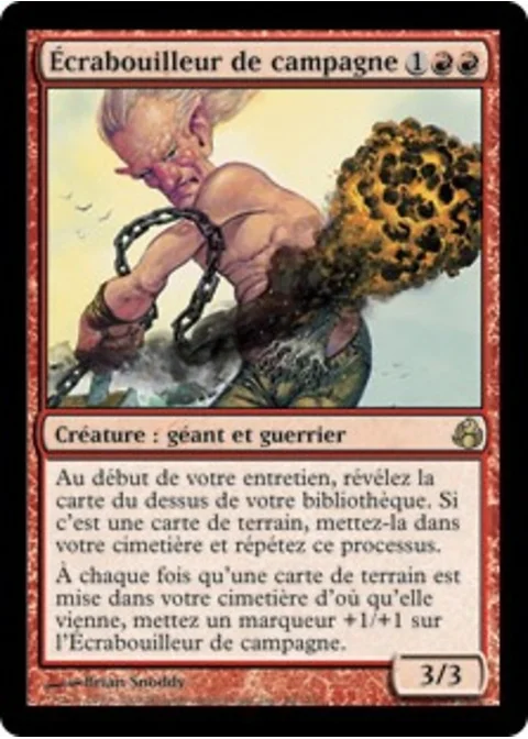 Écrabouilleur de campagne