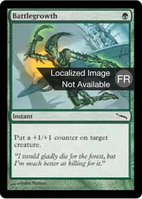 Croissance de bataille