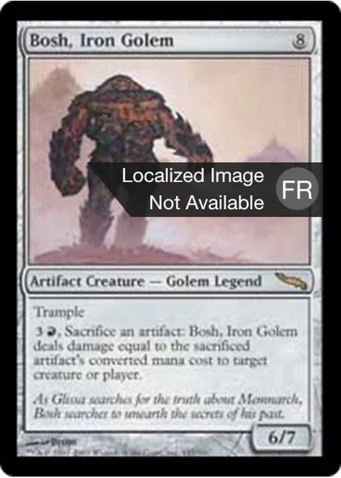 Bosh, golem de fer