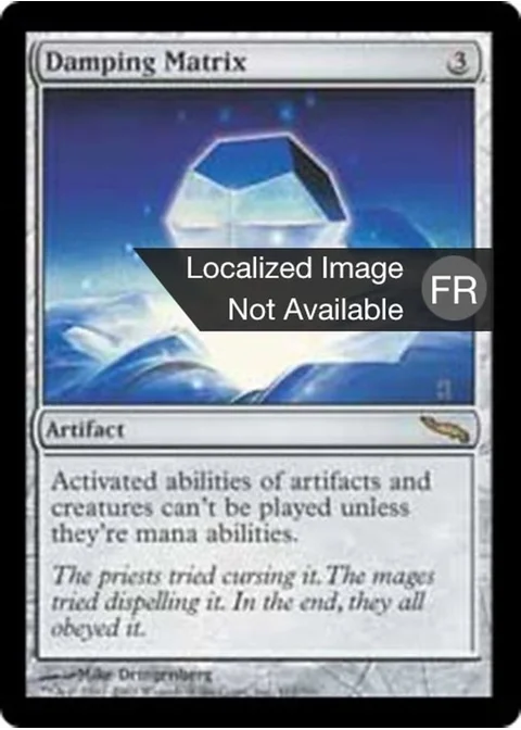 Matrice d'amortissement