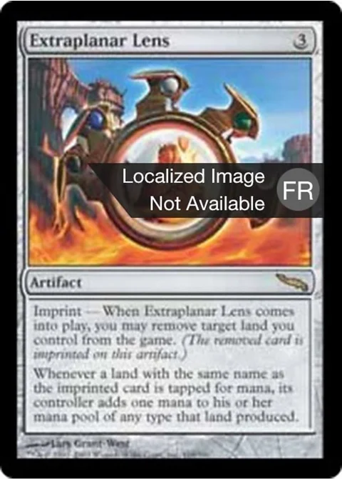 Lentille extraplanaire