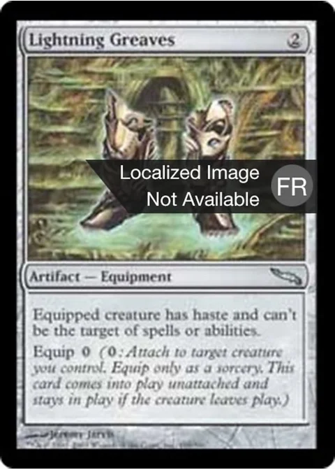 Jambières d'éclair