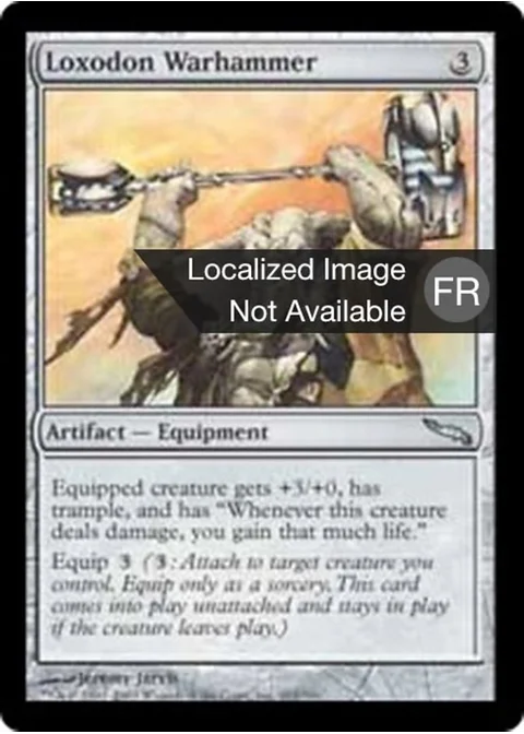 Marteau de guerre loxodon