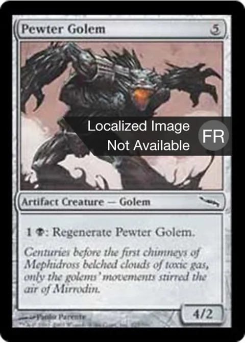 Golem d'étain