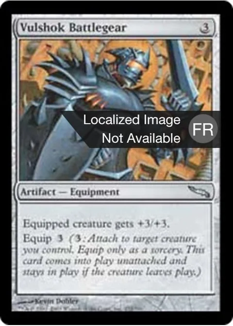 Harnais de bataille vulshok