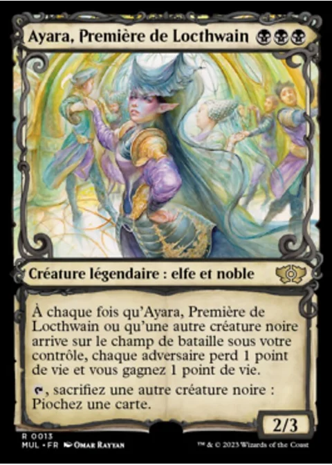 Ayara, Première de Locthwain