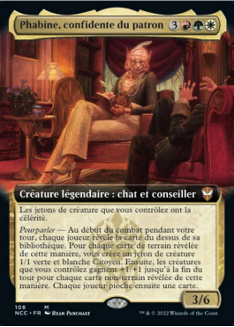 Phabine, confidente du patron