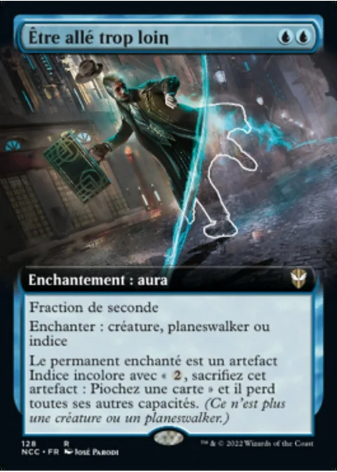 Être allé trop loin